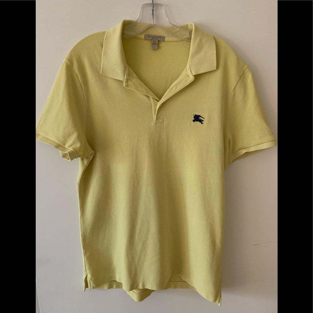 Preowned Authentic Burberry Brit polo Shirt, Size Large